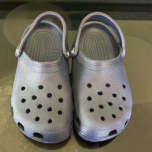 Navy Crocs